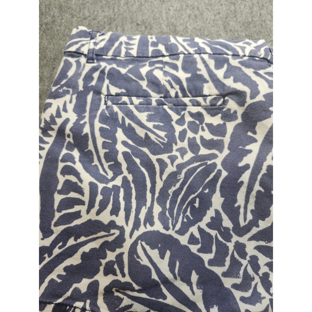 Joe Fresh Chino Shorts Women's Size 16 Tropical Print - Picture 8 of 10